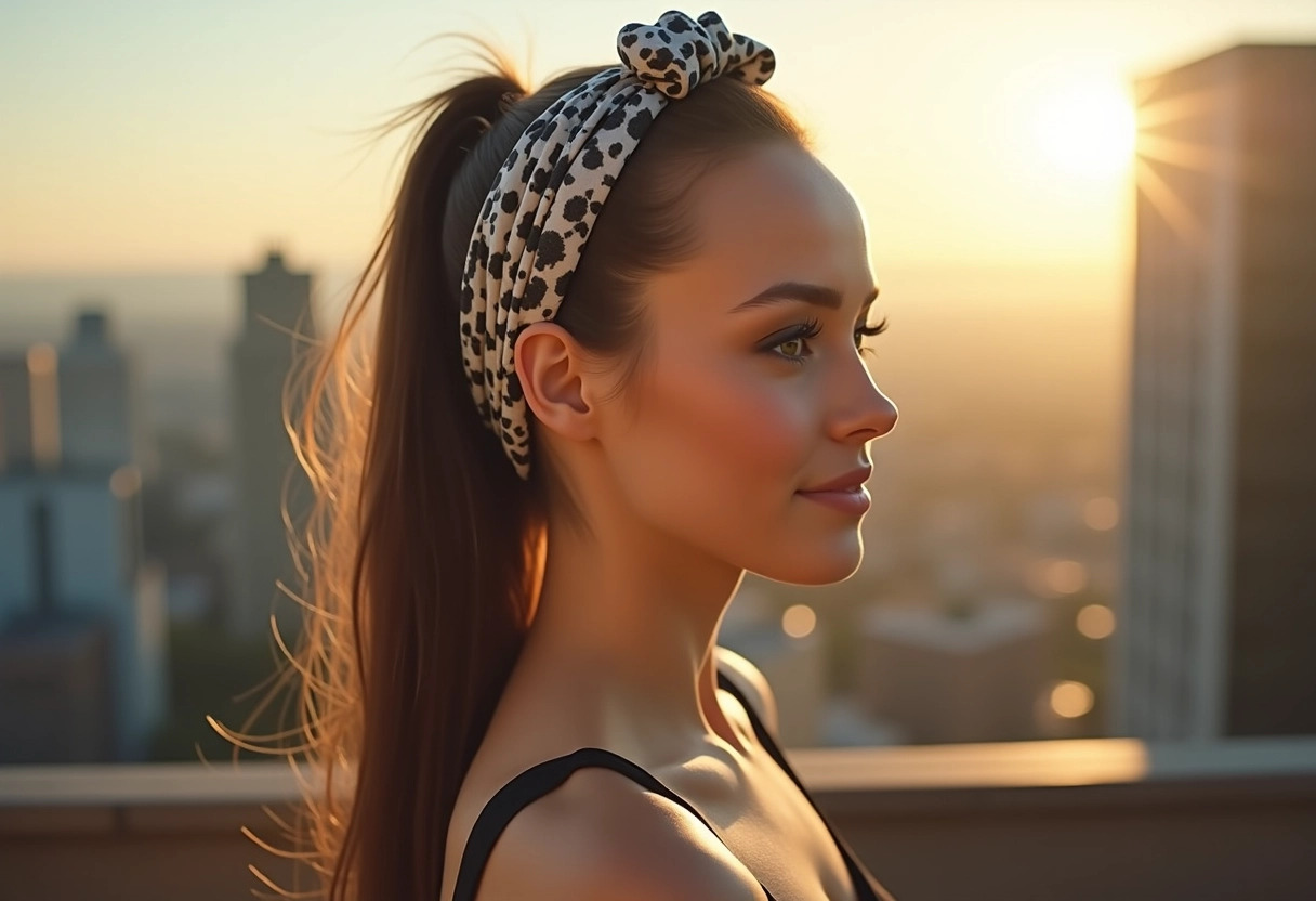 ruban cheveux