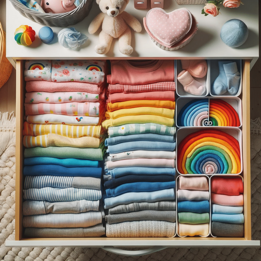 Comment organiser la garde-robe des vêtements de naissance pour bébés