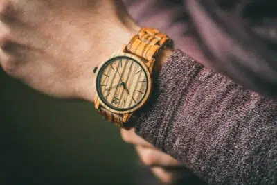 montre en bois