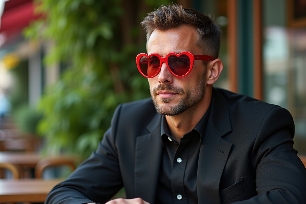 lunettes cœur
