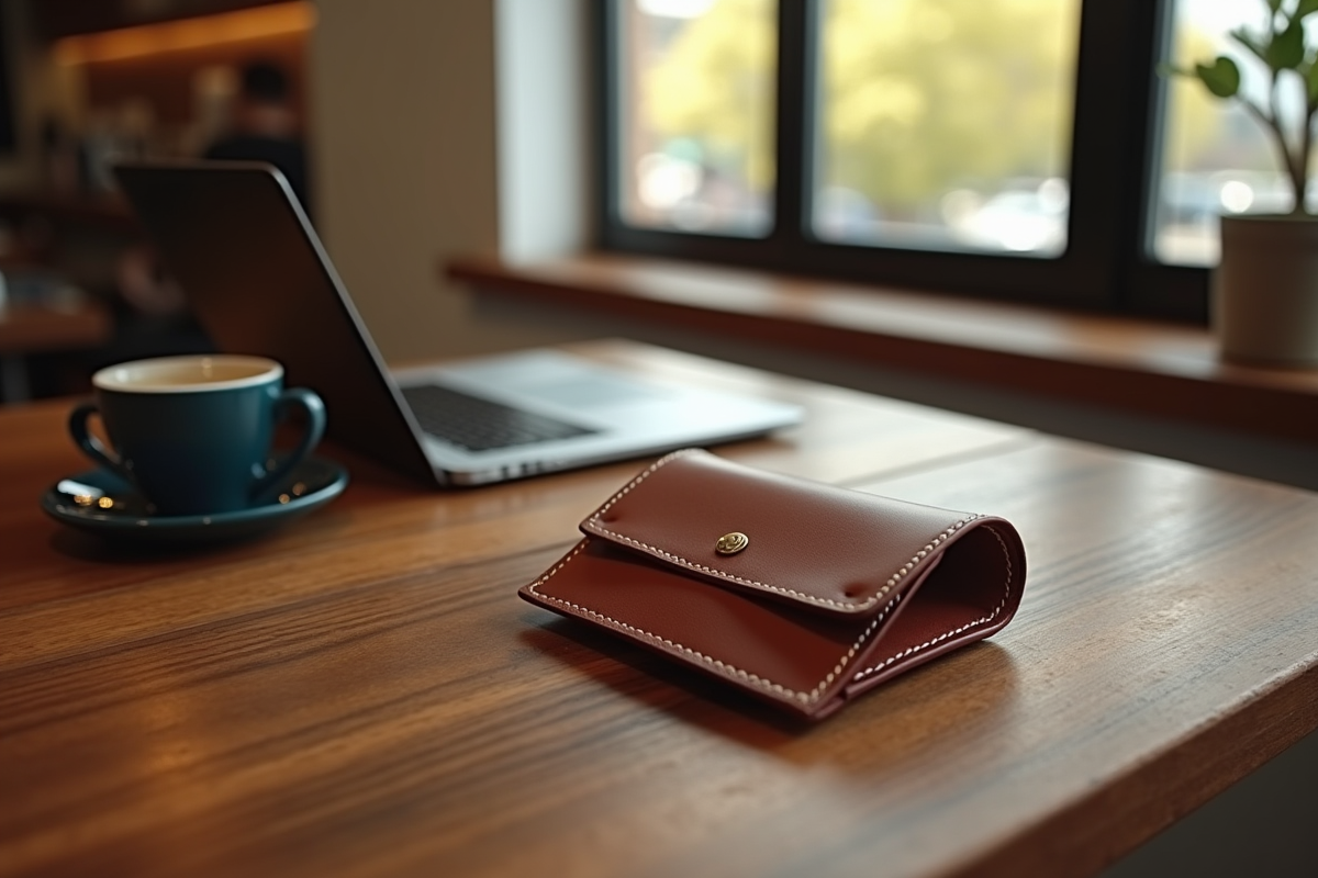 pochette cuir