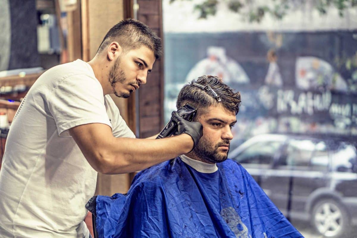 dégradé pour homme